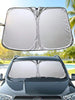 Manual Folding Car Sunshade | Car Window UV Protection – Business Gift, Practical Summer Car Accessory | Effectively Blocks Direct Sunlight, Reduces Interior Temperature. Easy To Fold And Store, Ideal Gift For Friends And Family.